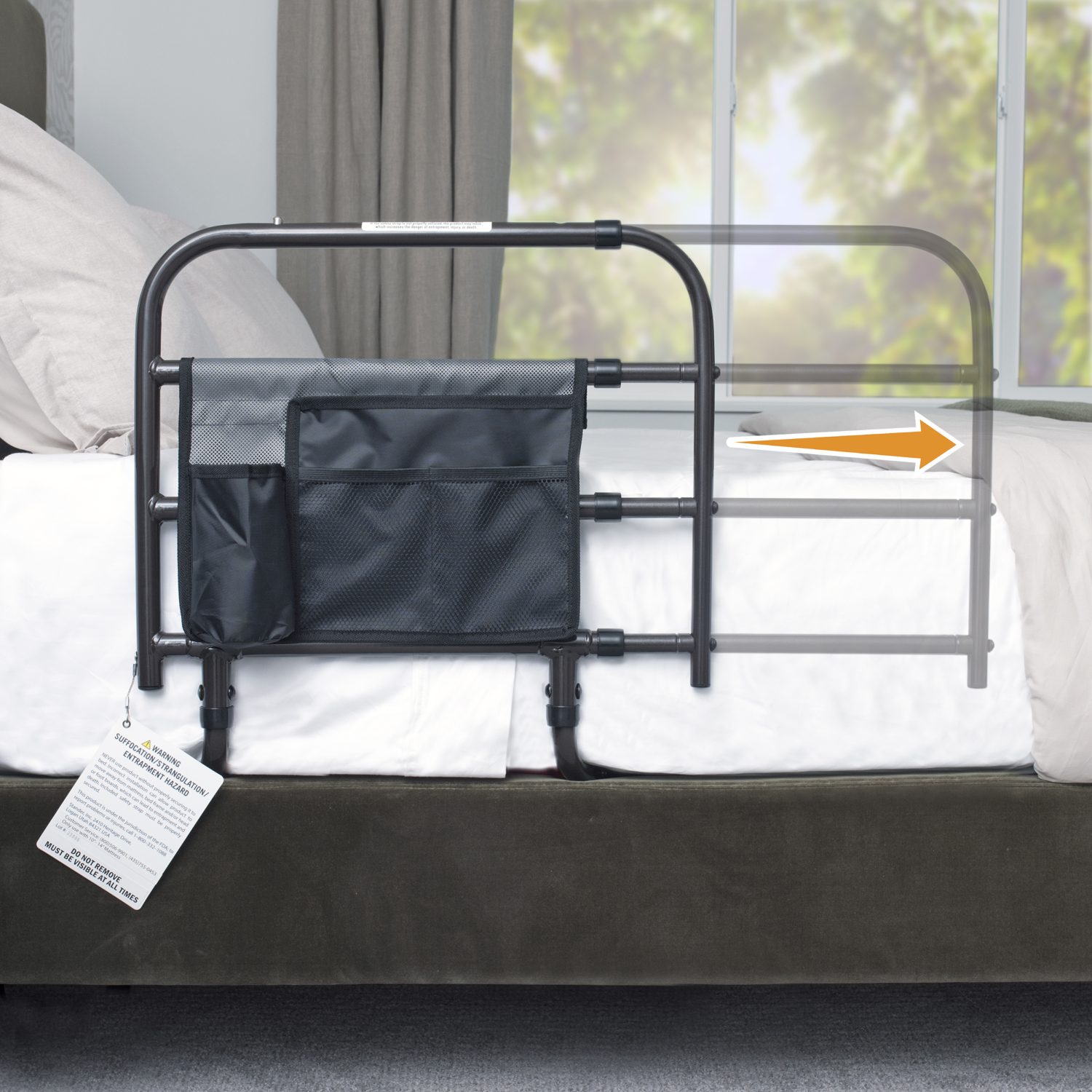 8000 Wonder EZ Adjust Bed Rail