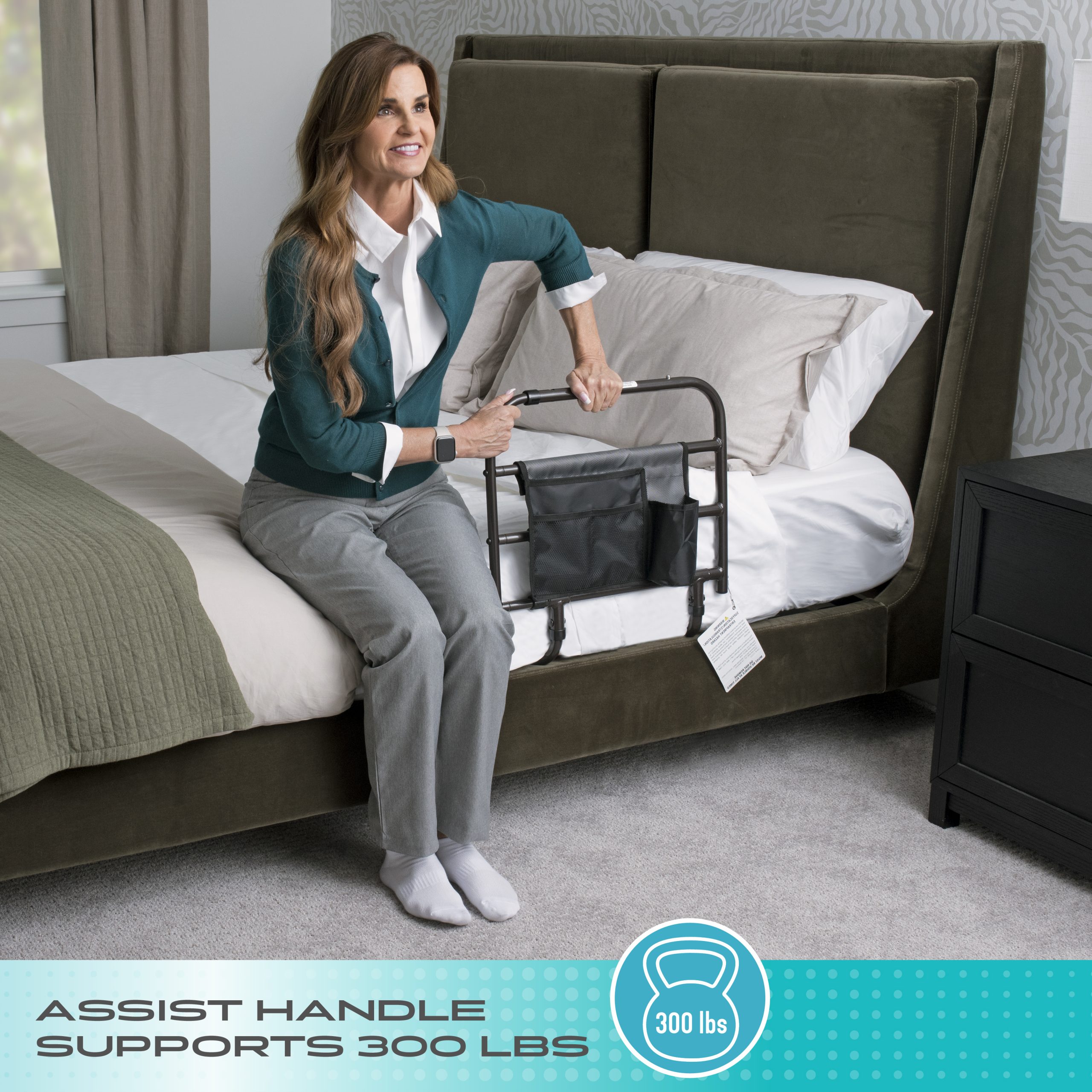 8000 Wonder EZ Adjust Bed Rail - Image 4