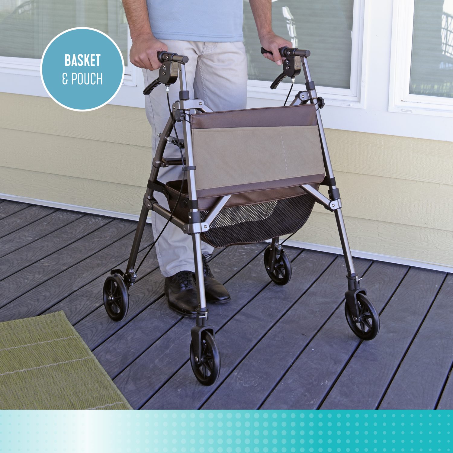 Alternative view of 7675 Micro Elite Travel Rollator