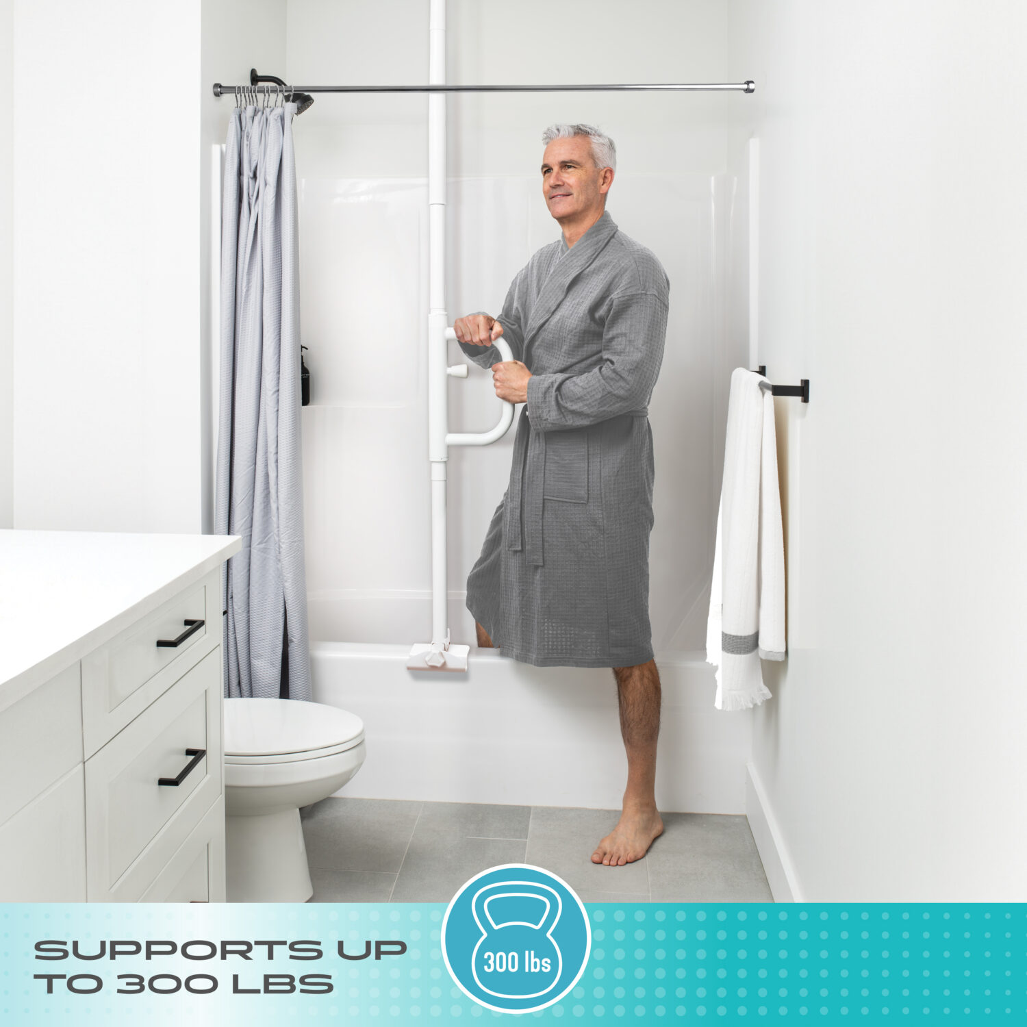 1120 Wonder Bathtub Pole - Image 3