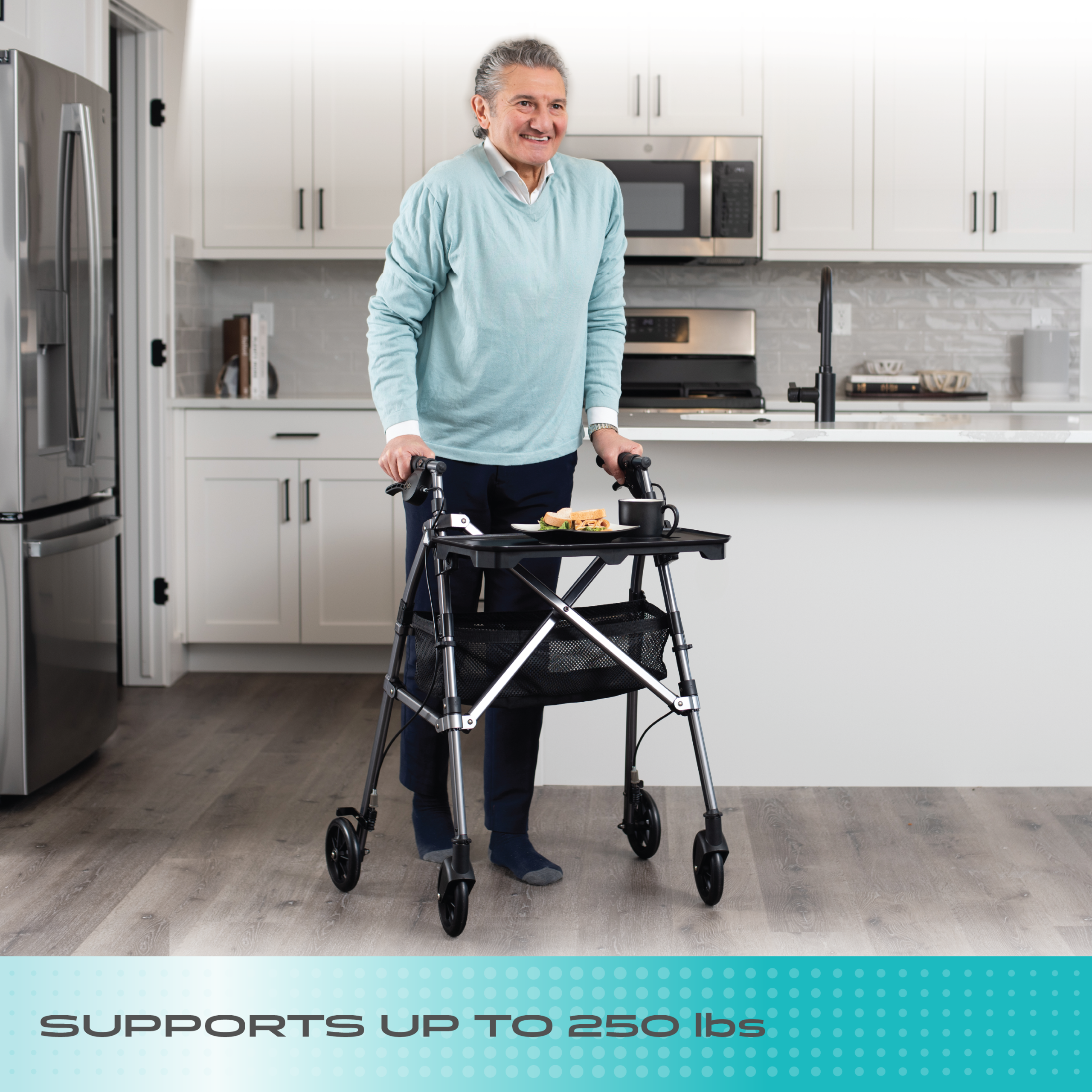 4390 Wonder Indoor Rollator - Image 4
