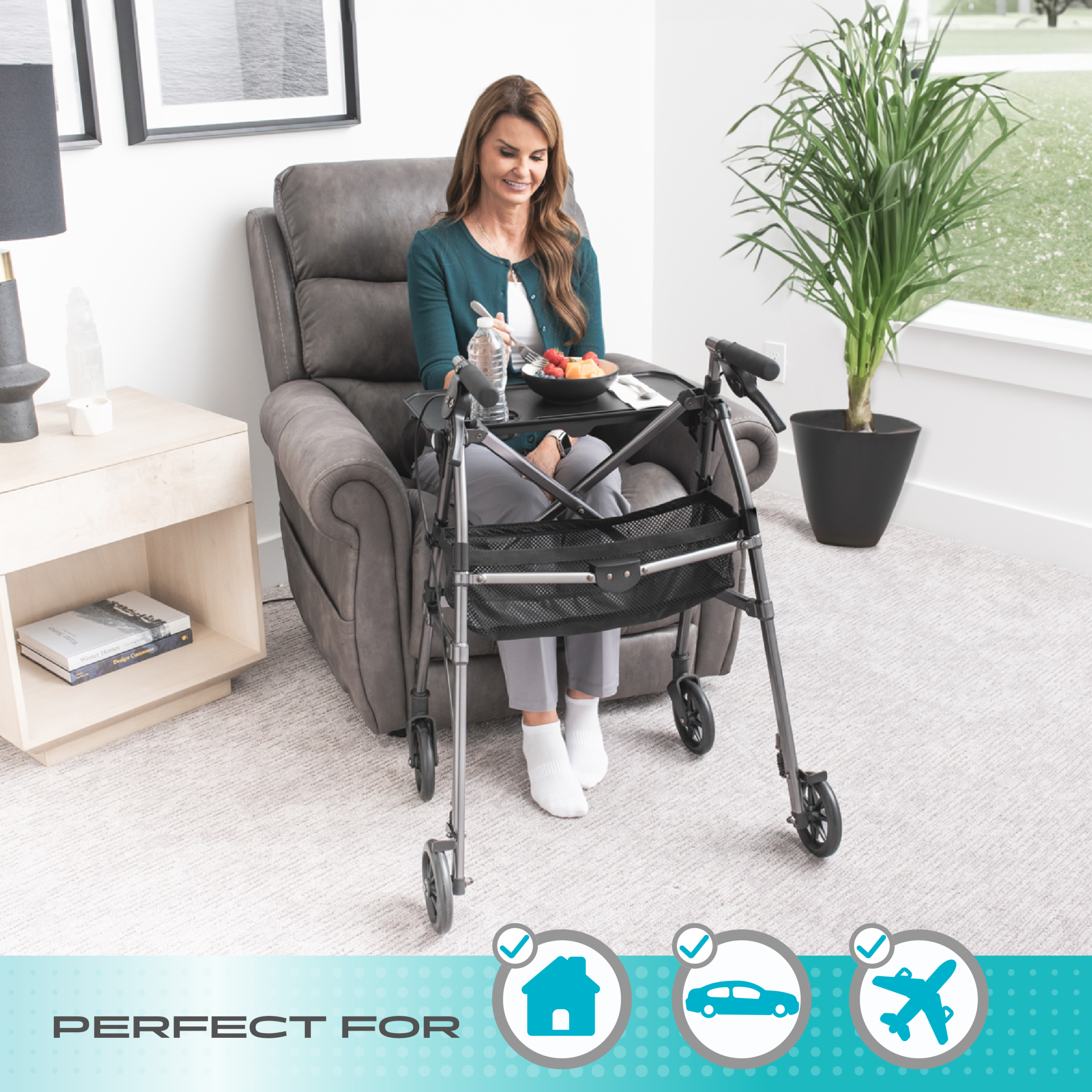 4390 Wonder Indoor Rollator - Image 7