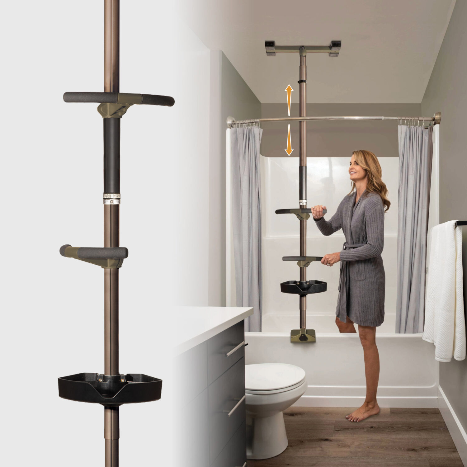 7690 Wonder Bathtub Pole Premium