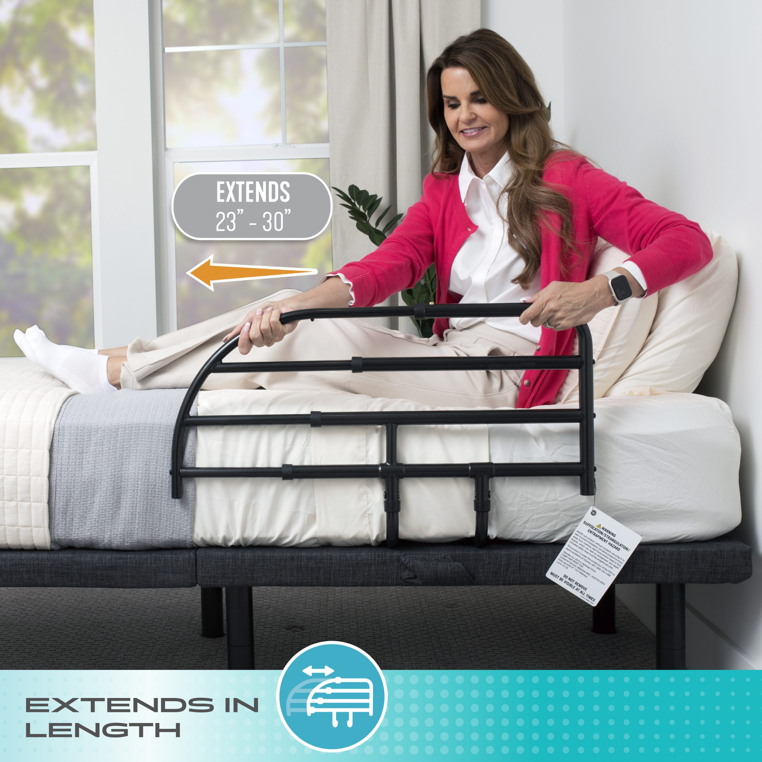 8700 Wonder Bed Rail for Adjustable Beds - Image 3