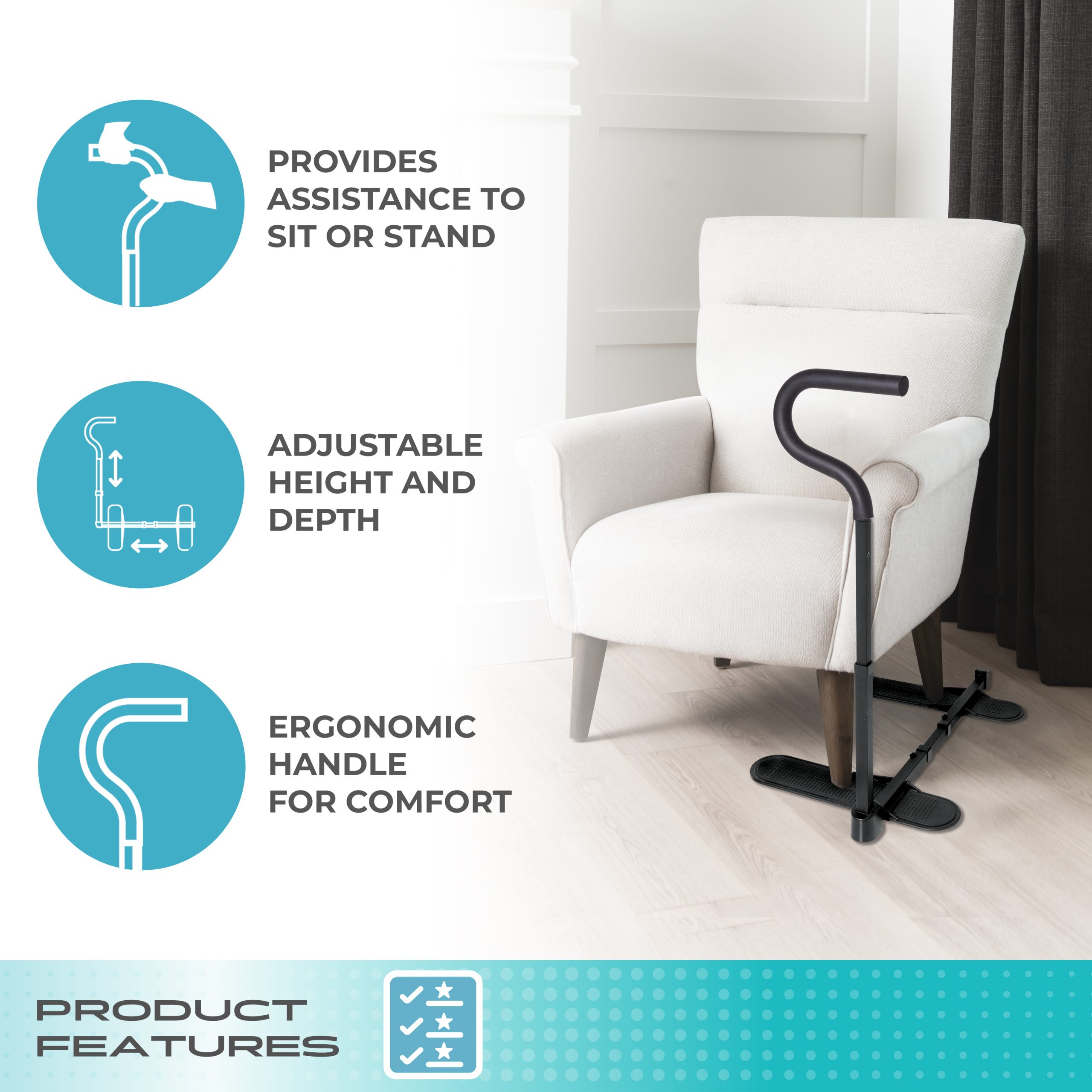 8810 Stander Chair Cane - Image 7