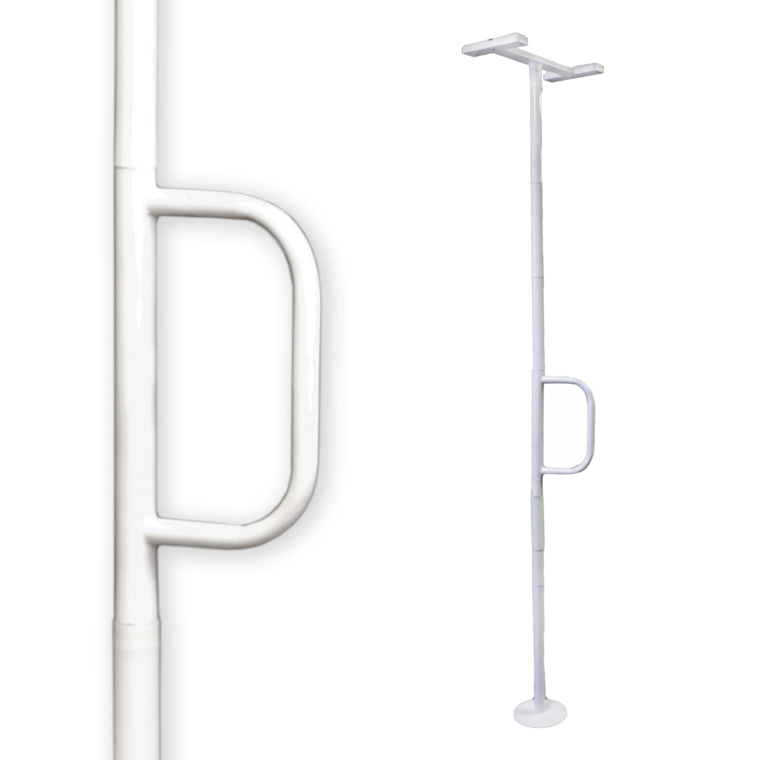 Alternative view of 8140 Single Handle Floor to Ceiling Grab Bar
