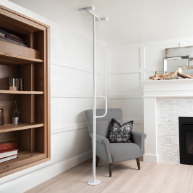 8140 Single Handle Floor to Ceiling Grab Bar
